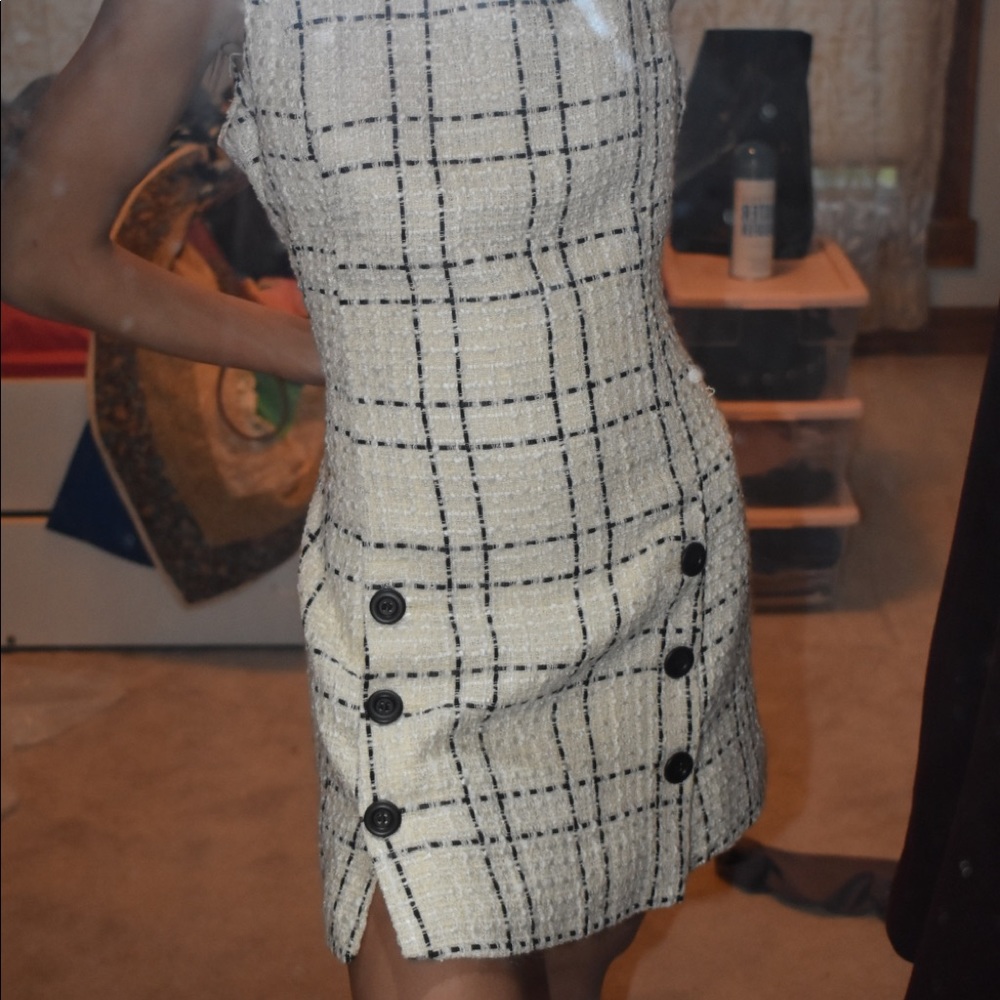 F21 Button Dress